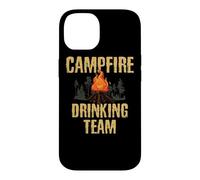 Campers Gift - Campfire Drinking Team Camping Outdoors Funny Coque pour iPhone 14