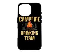 Campers Gift - Campfire Drinking Team Camping Outdoors Funny Coque pour iPhone 16 Pro