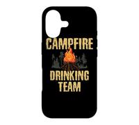Campers Gift - Campfire Drinking Team Camping Outdoors Funny Coque pour iPhone 17