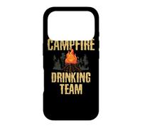 Campers Gift - Campfire Drinking Team Camping Outdoors Funny Coque pour iPhone 17 Pro