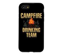 Campers Gift - Campfire Drinking Team Camping Outdoors Funny Coque pour iPhone SE (2020) / 7/8