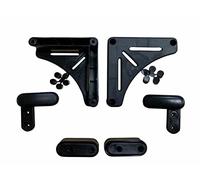 CampervanBits Support de rangement et de rangement pour table de camping-car conçu pour une épaisseur maximale de 20 mm, idéal pour la conversion et la pièce de rechange (noir)