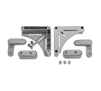 CampervanBits Support de rangement et de rangement pour table de camping-car et camping-car conçu pour une épaisseur maximale de 20 mm, idéal pour la conversion et la pièce de rechange (gris)