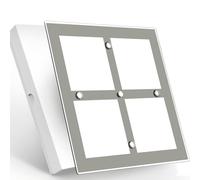 camperxlite 21,5CM x 21,5CM Plafonnier LED 12V 12W CampingCar LED Acrylique 1080LM Gradateur Intégré, pour Caravane Motorhome Van Voiture Camion Yacht, CRI 90+(3000K)