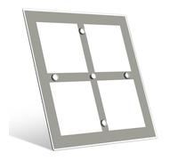 camperxlite 21,5CM x 21,5CM Plafonnier LED 12V 12W CampingCar LED Acrylique 1080LM Gradateur Intégré, pour Caravane Motorhome Van Voiture Camion Yacht, CRI 90+(5000K)