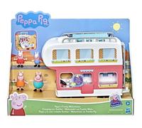 Campeur de Peppa Pig - HASBRO - Modèle à plusieurs étages - 4 personnages et 13 accessoires