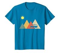 Campeur Van La Vie - Vanlife T-Shirt, Enfant, Saphir, 2 Ans