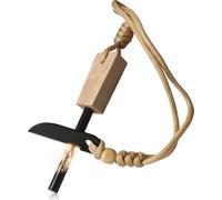 CampFeuer briquet avec couteau, équipement d'urgence, set de survie, allume-feu pour les sorties en camping
