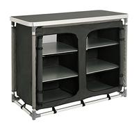 Armoire de camping CampFeuer, 102 cm x 47 cm x 82 cm, cuisine de camping armoire pliante en aluminium, meubles de camping