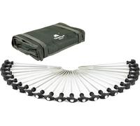 CampFeuer T-Pegs, piquets pour tente de camping, bivvy, tente de pêche et pavillon, choix de la quantité et de la longueur (25 pièces à 30 cm)
