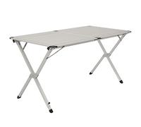 CampFeuer Table de camping en aluminium pour 4 personnes | 140 x 70 x 70 cm | pliable, rabattable et réglable en hauteur | Table pliable en aluminium, table à roulettes pour le camping, le jardin et la terrasse