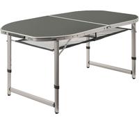 CampFeuer Table de Camping en Aluminium pour 6 Personnes | 150 x 80 cm | Pliable et à Hauteur Réglable | Pour Jardins et Terrasses