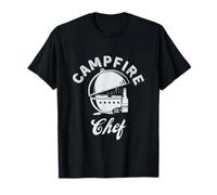 Campfire Chef Funny Life est Meilleure Autour d'un feu de Camp T-Shirt