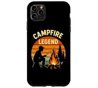 Campfire Legend Retro Outdoor Camping Graphique Amusant Coque pour iPhone 11 Pro Max