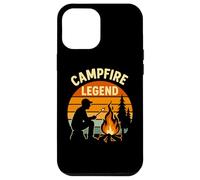 Campfire Legend Retro Outdoor Camping Graphique Amusant Coque pour iPhone 12 Pro Max