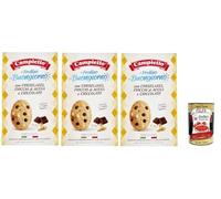 Wasa Original Lot de 3 crackers avec 100 % farine de seigle, tranches croustillantes avec farine de seigle entier, riches en fibres, 275 g + boîte italienne Gourmet Polpa di Pomodoro 400 g