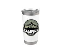 Camping Adventure Outdoor Survie Bushcraft Skills Nature Gobelet isotherme en acier inoxydable double paroi