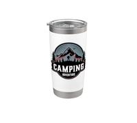 Camping Adventure Outdoor Survie Bushcraft Skills Nature Gobelet isotherme en acier inoxydable double paroi