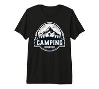 Camping Adventure Outdoor Survie Bushcraft Skills Nature T-Shirt Haut de Gamme