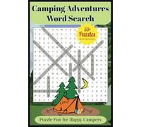 Camping Adventures Word Search: Ultimate Word Search Puzzles for Fishing, Hunting & Outdoor Fans with Easy to Read Print | 6x9 Inches, 106 Pages | 52 ... … Gift for Camping, Holidays and Relaxation