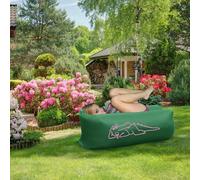 Camping Air Sofa, Waterproof Inflatable Lounger, 62.99x21.65x23.62 Inches Portable Outdoor Couch, Ergonomic Square Neck Pillow Included, Ideal for Barbecues, Pool Parties, Hiking, and Travel