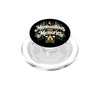 Camping aux guimauves et Souvenirs Autour d'un feu de Camp PopSockets PopGrip pour MagSafe