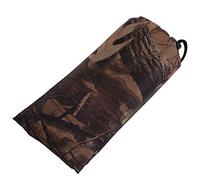 Camping Bache Camouflage Tarp, Bâche de Tente Camouflage Militaire Imperméable, Auvent Extérieur, Couverture Anti-Pluie, Abri en Herbe, pour La Randonnée, Les Pique-Niques dans Les Parcs (2 x 2m)