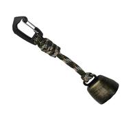 Camping Bear Bell Outdoor Metal Pendant with Silent Mute Mode | Outdoor metal bear bell with mute function for camping, hiking, backpacking, trail walking, and other outdoor adventures.