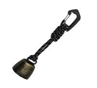 Camping Bear Bell Outdoor Metal Pendant with Silent Mute Mode | Outdoor metal bear bell with mute function for camping, hiking, backpacking, trail walking, and other outdoor adventures.