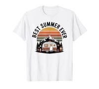 Camping Best Summer Ever Camp Vacances Natation Vacances Relaxing T-Shirt