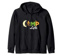 Camping « Camp Life » Sweat à Capuche