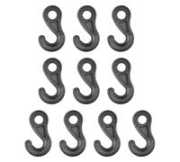 Camping Canopy Hooks, Heavy-Duty Pom S Shaped, Clip on Canopy Accessories | Windproof Cord Buckle Clip Lock Fastener for Camping Tents Hiking Hunting Trucks Boats Camping, Tarps, Tents, Hunting,