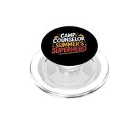 Camping-Car, Camping en Plein air, animateur de Camp pour Amoureux de la Nature PopSockets PopGrip pour MagSafe