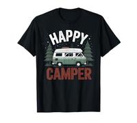 Camping-Car Happy Camper Campfire Vibes T-Shirt