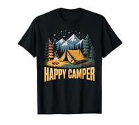 Camping-Car Happy Camper Campfire Vibes T-Shirt