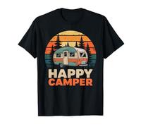 Camping-Car Happy Camper Campfire Vibes T-Shirt