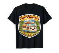 Camping-Car Happy Camper RV Camping Pun Joke Camp Lover T-Shirt