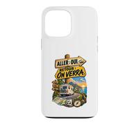 Camping-Car Humour Aller Retour Cadeau retraité Voyageur Coque pour iPhone 13 Pro Max