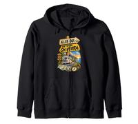 Camping-Car Humour Aller Retour Cadeau retraité Voyageur Sweat à Capuche