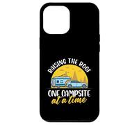 Camping-car pop-up « Eleving The Roof One Camping At A Time » Coque pour iPhone 12 Pro Max