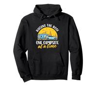 Camping-car pop-up « Eleving The Roof One Camping At A Time » Sweat à Capuche