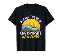 Camping-car pop-up « Eleving The Roof One Camping At A Time » T-Shirt