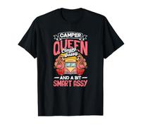 Camping-Car Queen Classy Sassy Smart Assy Flamingo T-Shirt Graphique avec Valeur