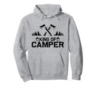 Camping-Car rétro rétro et Vintage King of The Camper Sweat à Capuche