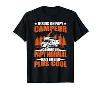 Camping Car Suis Campeur Papy Cool En Camping Car Cadeau T-Shirt