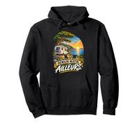 Camping-Car Voyage Retraite Demain ailleurs Cadeau liberté Sweat à Capuche