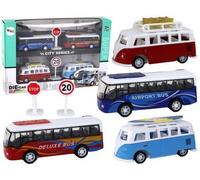 Camping-cars avec moteur à friction 1:87 4 pièces