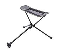 Camping Chair Foot Rest | Foldable Portable Outdoor Gear Recliner Footrest Stool - for Beach Lawn Patio Garden Backyard Travel Pool Tailgate Fishing