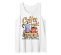 Camping Coffee Lover Outdoor Morning Wilderness Adventure Débardeur