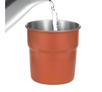 Camping Coffee Mug, Stainless Steel Portable Coffee Mug, Stackable and Space Saving, Sturdy Camping Drinking Cup for Hot Cold Drinks Water Tea Outdoor Travel Hiking Fishing Home Office, 3.15 Inches